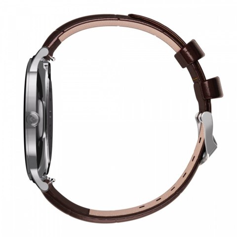 Smartwatch Quantum srebrny stalowy