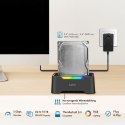 Stacja dokująca USB-C do HDD/SDD 2.5/3.5'