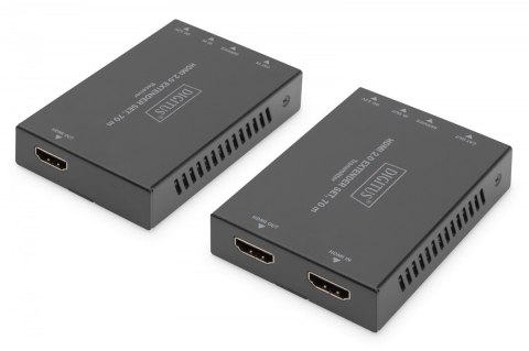 Przedłużacz / Extender HDMI 70m po skrętce kat.5e/6/7 4K 60Hz PoC (Power over Cable) (zestaw)