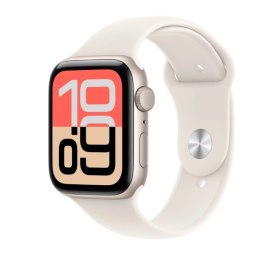 Watch SE 3 GPS koperta 40 mm z aluminium w kolorze księżycowej poświaty, pasek sportowy w kolorze księżycowej poświaty - rozmiar