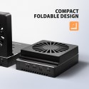 ADSA-M2C22 Stacja dokująca USB4 dla 2x M.2 NVMe SSD z funkcją klonowania dysków bez komputera, z wentylatorem chłodzącym