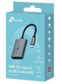 Adapter USB Type-C to SD & microSD 3.0 UA430C SPEC: 1 × USB-C Connector,1 × SD + 1 × microSD(TF) up to 200MBps 