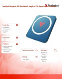SnapBack Magnetic SSD Blue Metalic MagSave 2TB, Apple ProRes 4K 60 kl/s