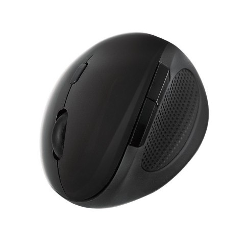 Mysz optyczna radiowa 2.4GHz 1600dpi ergonomiczna czarna