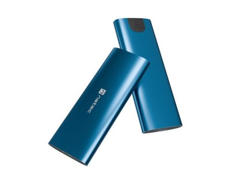 Obudowa SSD zewnętrzna RHINO M.2 NVME USB-C 3.2 horizon blue