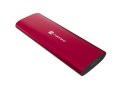 Obudowa SSD zewnętrzna RHINO M.2 NVME USB-C 3.2 ruby red