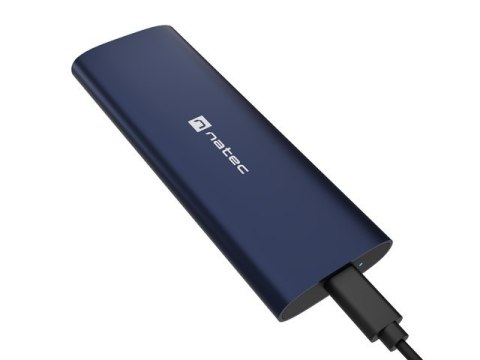 Obudowa SSD zewnętrzna RHINO M.2 NVME USB-C 3.2 steel navy