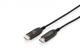 Kabel połączeniowy hybrydowy HDMI AOC | HDMI-A męski-męski | HDMI 2.1 | UHD-2 8K@60Hz | 48Gbps |HDR, eARC, HDCP 2.2, CEC | 15m