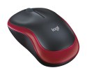 Mysz bezprzewodowa M185 czerwona 910-002237