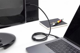 Kabel USB Type-C/HDMI M/M USB 3.1 Gen.2 SuperSpeed+ 4K/60Hz 18Gbps 5m czarny