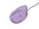 Mysz wertykalna CRAKE 2 PRO 128000DPI optyczna lawendowa
