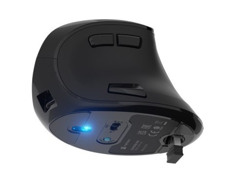 Mysz wertykalna EUPHONIE PRO 2400DPI BT 5.0 bezprzewodowa czarna