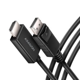 RVD-HI20C2 Adapter aktywny DisplayPort -> HDMI 1.4, 4K/60Hz, kabel 1,8m