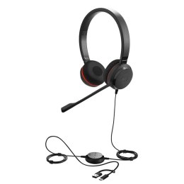 Słuchawki Evolve 30 II USB-A amp C MS Stereo