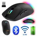 Bezprzewodowa mysz 2w1 (BT/RF)SILENT&RECHARGE