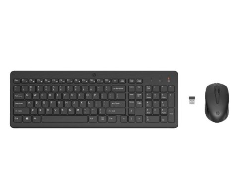 Klawiatura z myszą HP 330 Bezprzewodowa Czarna