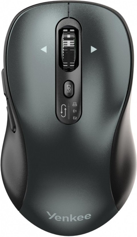Mysz bezprzewodowa Dual Bluetooth + USB 2,4GHz YMS 2010BK GYRO
