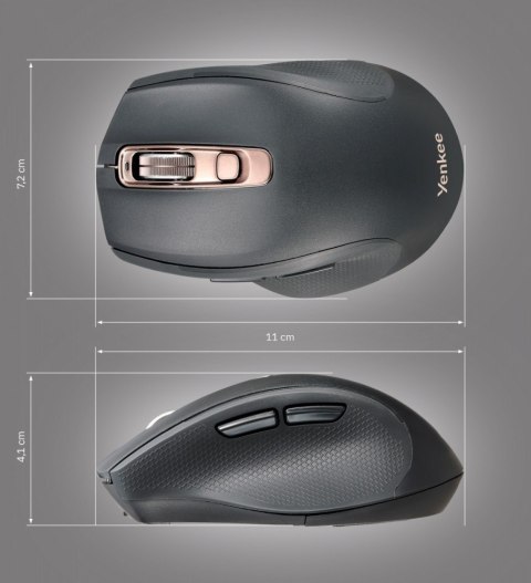 Mysz bezprzewodowa Dual Bluetooth + USB A/C YMS 2090 NEO PRO