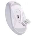Mysz bezprzewodowa NITTA MM-307 RF+BT 1600DPI 6P biała