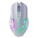 Mysz gamingowa bezprzewodowa KATANA RF 3200DPI 7P Biała