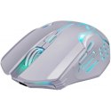 Mysz gamingowa bezprzewodowa KATANA RF 3200DPI 7P Biała