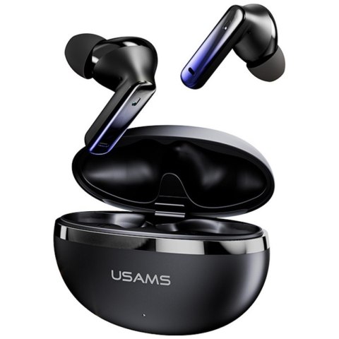 Słuchawki bluetooth TWS E02 ANC+ENC czarne