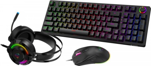 Zestaw Gaiming Premium YGS 03 3w1 klawiatura, mysz, słuchawki