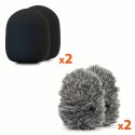 Zestaw mikrofonów krawatowych Micro-Mic Duo MT416