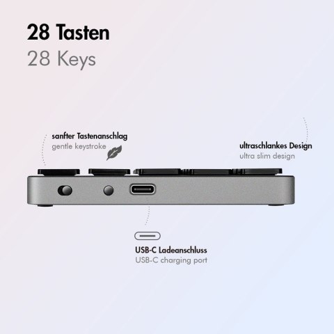 Bezprzewodowa klawiatura numeryczna, BT5.0
