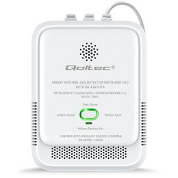 Czujnik wycieku gazu ziemnego | detektor CH4 | NG | Tuya | Wi-Fi | alarm 85dB | LED