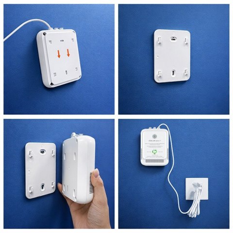 Czujnik wycieku gazu ziemnego i tlenku węgla (czadu) | Tuya | Wi-Fi | alarm 85dB | LED