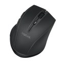 Mysz bezprzewodowa BT 5.0,ergonomiczna, czarna