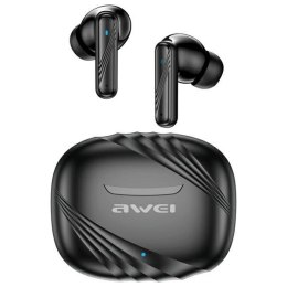 Słuchawki bluetooth 5.3 TA6 ANC czarne TWS