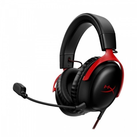 Zestaw słuchawkowy CloudX III czarno-czerwony Gaming - 727A9AA