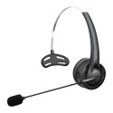 Słuchawka nauszna z mikrofonem, bluetooth