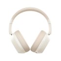 Słuchawki nauszne bluetooth 5.3 BASS 35 MAX beżowe
