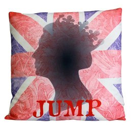CUSCINI LETTERARI - Copricuscino in Juta lavata / Cotton pillow case JUMP - Size 40x40cm
