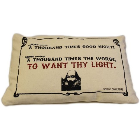 CUSCINI LETTERARI - Copricuscino in Juta lavata / Cotton pillow case WANT THY LIGHT - Size 38x25cm CUSCINI LETTERARI - Copricuscino in Juta lavata / Cotton pillow case WANT THY LIGHT - Size 38x25cm