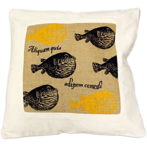 CUSCINI LETTERARI - Copricuscino in Juta lavata / Cotton pillow case e Juta lavata ALIQUAM QUIS ADIPEM COMEDI - Size 40x40cm CUSCINI LETTERARI - Copricuscino in Juta lavata / Cotton pillow case e Juta lavata ALIQUAM QUIS ADIPEM COMEDI - Size 40x40cm