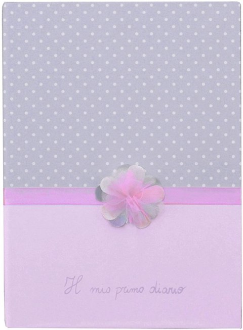 MAMAMOUR - Diario baby 6 anni - rosa - con ciondolo d'argento 925/Baby diary 6 years - pink - with sterling silver 925 pendant MAMAMOUR - Diario baby 6 anni - rosa - con ciondolo d'argento 925/Baby diary 6 years - pink - with sterling silver 925 pendant
